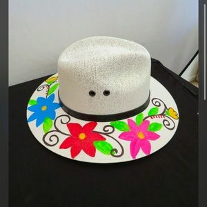 Hand-Painted Sombreros Mexican Sun Hats
